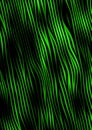 Abstract green fibers Royalty Free Stock Photo