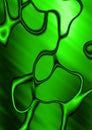 Abstract green gel Royalty Free Stock Photo