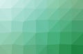 Abstract green geometric polygon background Royalty Free Stock Photo