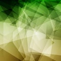 Abstract green geometric polygon background Royalty Free Stock Photo