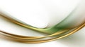 Abstract green-golden background