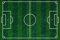 Abstract green grass football field of artificial grass background texture,Soccer. Playing field of football. betting and Royalty Free Stock Photo