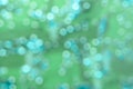 Natural abstract green background with circular bokeh. Number 02