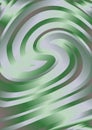 Abstract Green and Grey Twirling Vortex Background Image Royalty Free Stock Photo