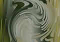 Abstract Green and Grey Twirling Vortex Background Texture Royalty Free Stock Photo