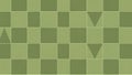 Abstract Green Grid Pattern with Subtle Geometric Shapes Royalty Free Stock Photo