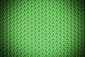 abstract green honeycomb sharp background with vignette