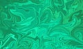 abstract green ink liquid painting stlye background