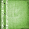 Abstract green jeans background with rivet