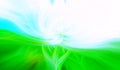 Abstract green light background with waves like a flower Royalty Free Stock Photo