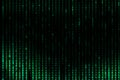 Abstract green matrix background