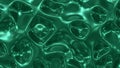 Abstract Green Metallic Surface with Wavy Organic Bubbles and Reflective Texture 144059 Royalty Free Stock Photo