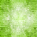 Abstract green mosaic background Royalty Free Stock Photo