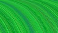 Abstract green mosaic fractal background