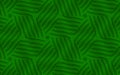 Abstract green ornament with 3d shadow effect symmetrical pattern background design Royalty Free Stock Photo