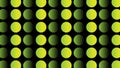 Abstract Green Ovals Pattern Royalty Free Stock Photo
