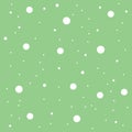 Abstract green pattern seamless white dot, circle pattern background, wallpaper.