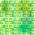 Abstract green polygonal background