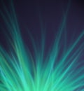 Abstract green rays background