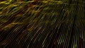 Abstract green and red waving fiber background, seamless loop. Animation. Concept of optical fiber, computer and