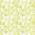 Abstract Green Seamless pattern.