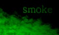 Abstract green smoke mist fog on a black background. Texture, isolated. Royalty Free Stock Photo