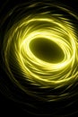 Abstract green spiral Royalty Free Stock Photo