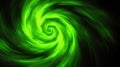 Abstract Green Swirl Background with Luminous Vortex Royalty Free Stock Photo