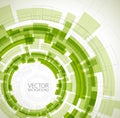 Abstract green technical background Royalty Free Stock Photo