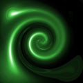 Abstract green twirl Royalty Free Stock Photo
