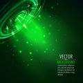 Abstract green vector background.