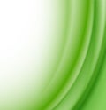 Abstract green waves background Royalty Free Stock Photo