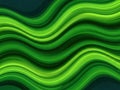 Abstract green wavy pattern background Royalty Free Stock Photo