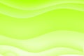 Abstract green wavy soothing background