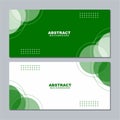 Abstract green and white background texture illustration with dots for banner, social media template, poster and flyer template Royalty Free Stock Photo