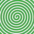 Abstract green and white candy spiral background. Pattern design for banner, cover, flyer, postcard, poster, other Royalty Free Stock Photo