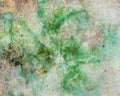 Abstract green and white color splash background design with grunge texture Royalty Free Stock Photo