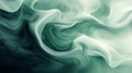 Abstract Green and White Fluid Wave Background Texture Royalty Free Stock Photo