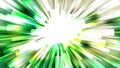 Abstract Green and White Light Burst Background Royalty Free Stock Photo