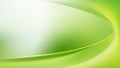 Abstract Green and White Shiny Wave Background Royalty Free Stock Photo