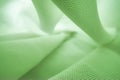Abstract Green Woven Fabric Texture Royalty Free Stock Photo