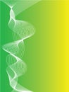 Abstract green and yellow background Royalty Free Stock Photo