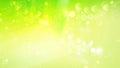 Abstract Green and Yellow Bokeh Defocused Lights Background Image Royalty Free Stock Photo