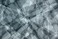 Grey abstract geometric background with overlapping transparent triangles Royalty Free Stock Photo
