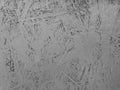 Abstract grey color painted oriented strand board. Grunge plywood texture background