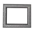 Abstract grey metal plastic material frame photo 3d modern new stylish border frames isolated vector unique texture Royalty Free Stock Photo