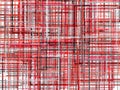 Abstract grey red squares illustration background Royalty Free Stock Photo