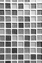 Abstract square pixel mosaic wall background and texture Royalty Free Stock Photo