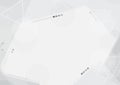 Abstract grey technology business banner background Royalty Free Stock Photo