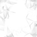 Abstract grey vector background design. Light white graphic illustartion pattern Royalty Free Stock Photo